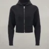 Agnes Sweatshirt mit durchgehendem Reissverschluss