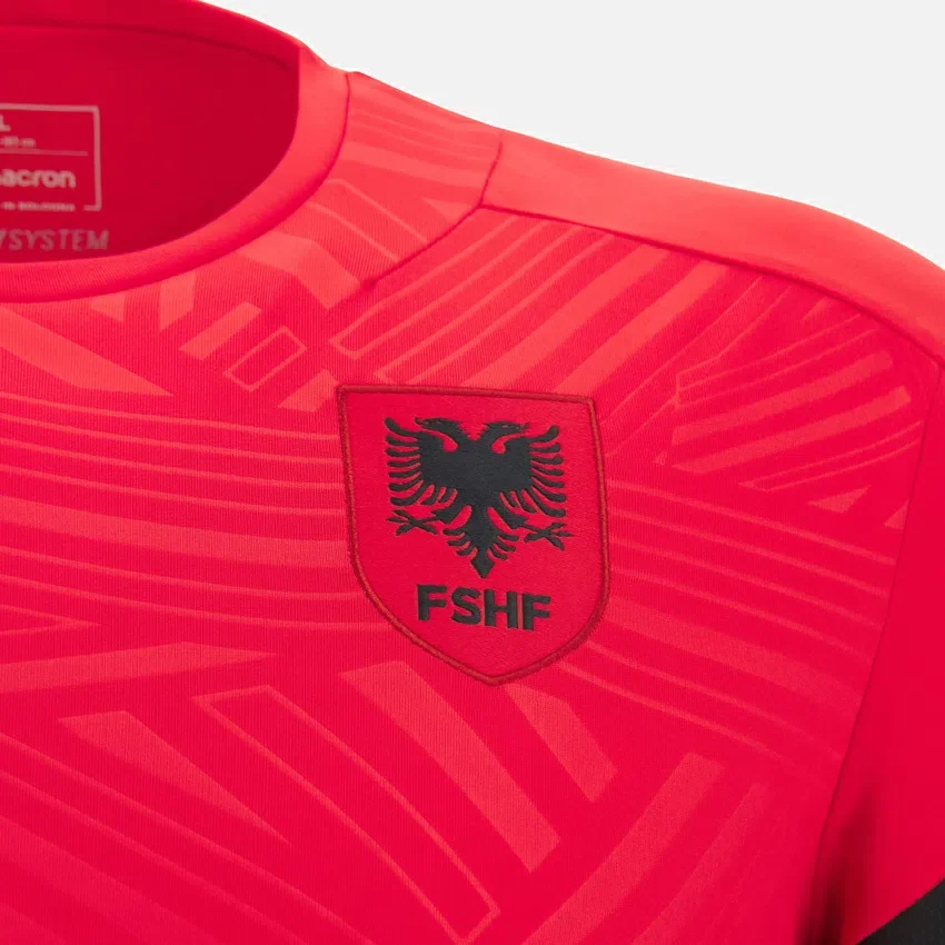 Albanien Nationalmannschaft FSHF 2026/27 Trainingshemd für Erwachsene, rot Albanien Nationalmannschaft FSHF 2026/27 Trainingshemd für Erwachsene, rot