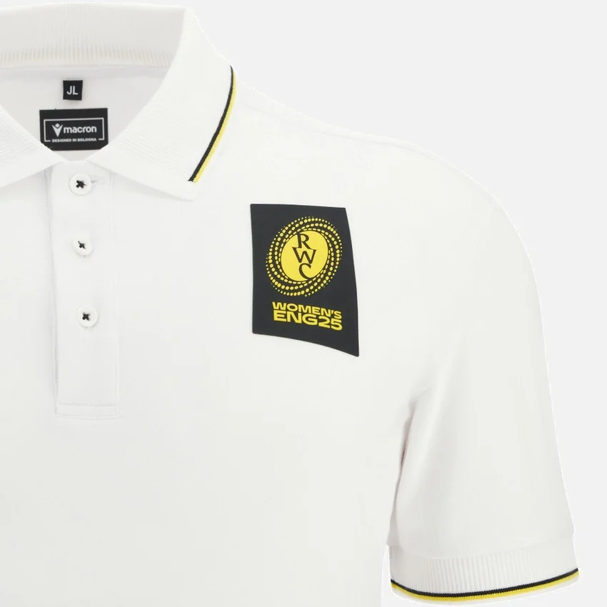 Athleisure-Poloshirt für Frauen zur Rugby-Weltmeisterschaft 2025 Athleisure-Poloshirt für Frauen zur Rugby-Weltmeisterschaft 2025