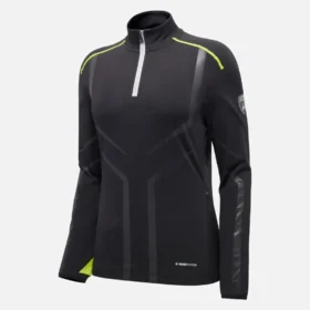 Automobili Lamborghini Damen-Sweatshirt mit 1/4-Reissverschluss