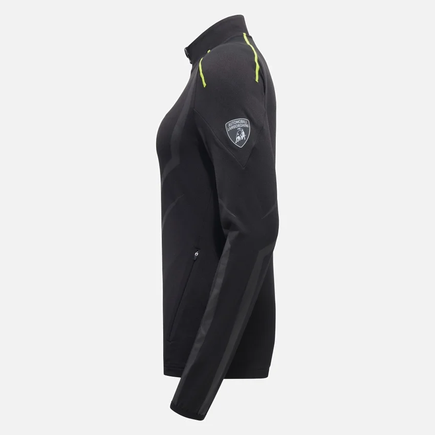 Automobili Lamborghini Damen-Sweatshirt mit 1/4-Reissverschluss Automobili Lamborghini Damen-Sweatshirt mit 1/4-Reissverschluss