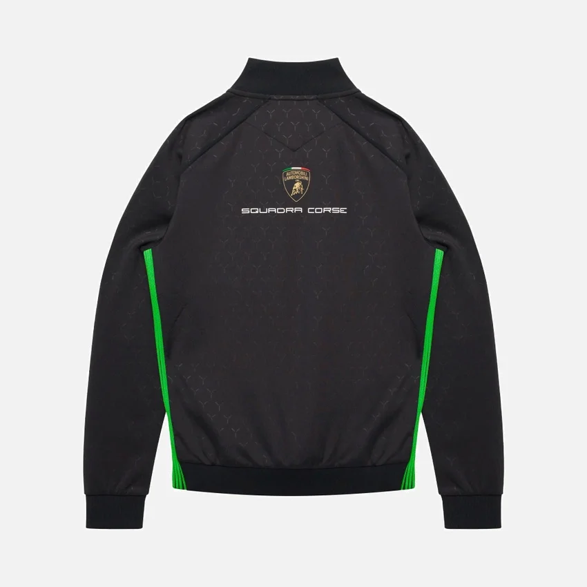 Automobili Lamborghini Squadra Corse Kinder-Sweatshirt mit durchgehendem Reissverschluss Automobili Lamborghini Squadra Corse Kinder-Sweatshirt mit durchgehendem Reissverschluss