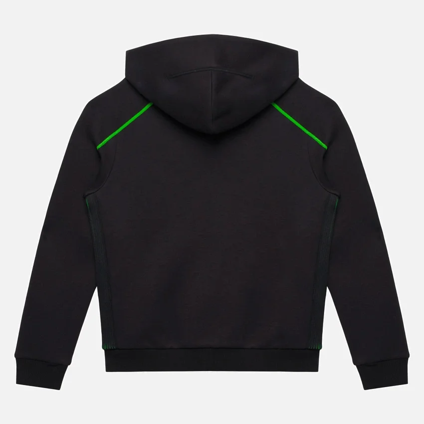 Automobili Lamborghini Squadra Corse Kinder-Sweatshirt mit durchgehendem Reissverschluss Automobili Lamborghini Squadra Corse Kinder-Sweatshirt mit durchgehendem Reissverschluss
