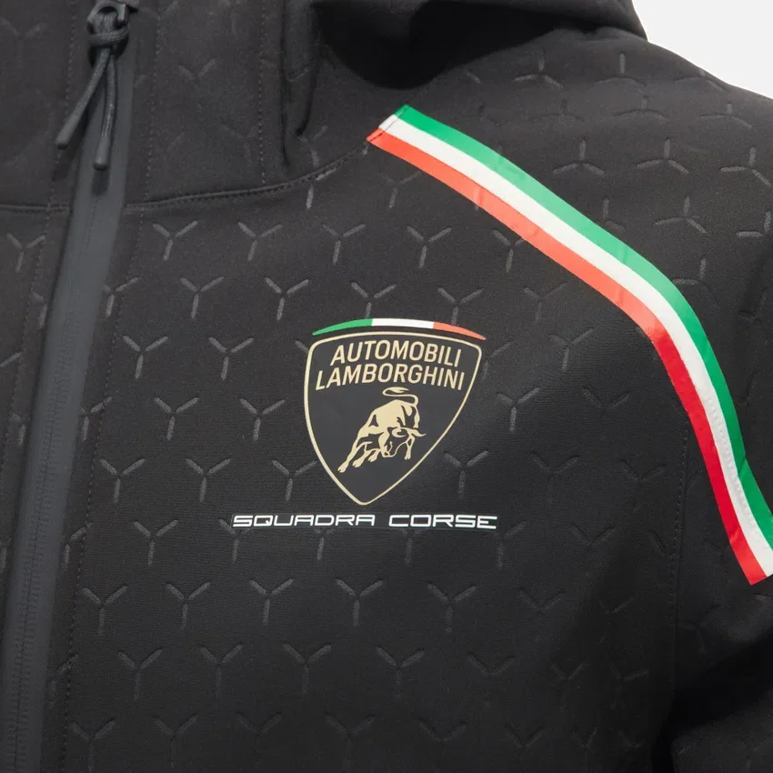 Automobili Lamborghini Squadra Corse Softshell-Jacke für Damen Automobili Lamborghini Squadra Corse Softshell-Jacke für Damen