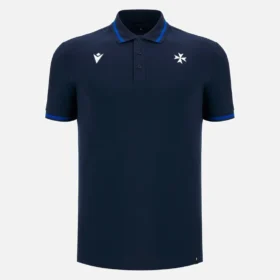 Auxerre 2025/26 Athleisure Reisepolo für Erwachsene in Marineblau