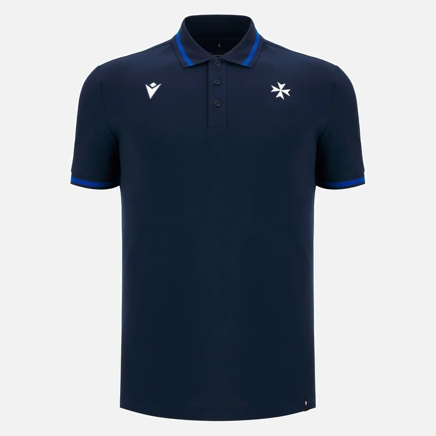 Auxerre 2025/26 Athleisure Reisepolo für Erwachsene in Marineblau Auxerre 2025/26 Athleisure Reisepolo für Erwachsene in Marineblau