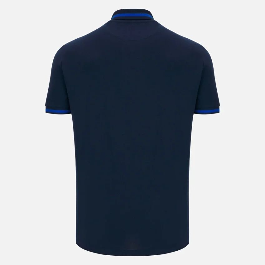 Auxerre 2025/26 Athleisure Reisepolo für Erwachsene in Marineblau Auxerre 2025/26 Athleisure Reisepolo für Erwachsene in Marineblau