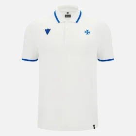 Auxerre 2025/26 Athleisure Reisepolo für Erwachsene, weiss