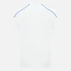 Auxerre 2025/26 Athleisure Reiset-T-Shirt für Erwachsene, weiss Auxerre 2025/26 Athleisure Reiset-T-Shirt für Erwachsene, weiss