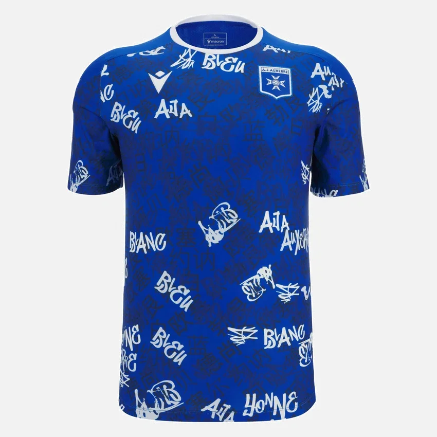 Auxerre 2025/26 Warm-up-Hemd für Erwachsene Auxerre 2025/26 Warm-up-Hemd für Erwachsene
