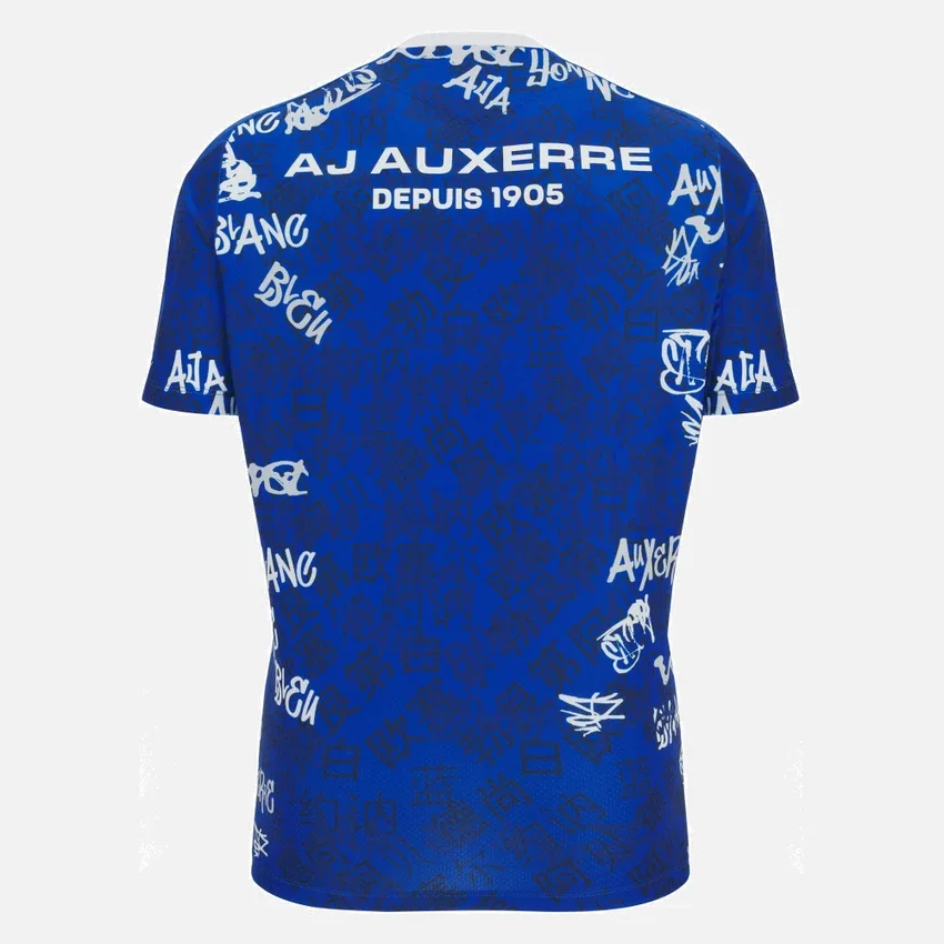 Auxerre 2025/26 Warm-up-Hemd für Erwachsene Auxerre 2025/26 Warm-up-Hemd für Erwachsene