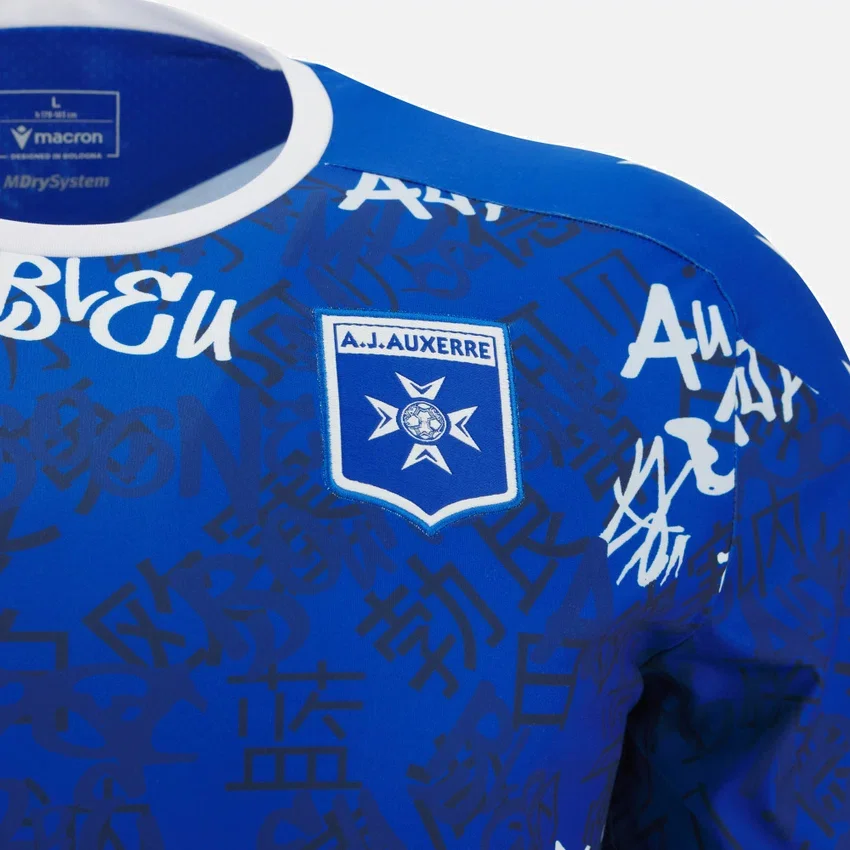 Auxerre 2025/26 Warm-up-Hemd für Erwachsene Auxerre 2025/26 Warm-up-Hemd für Erwachsene