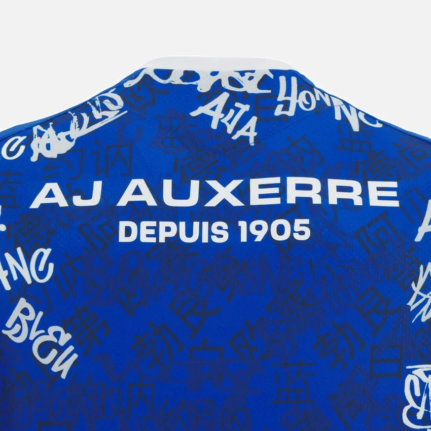 Auxerre 2025/26 Warm-up-Hemd für Erwachsene Auxerre 2025/26 Warm-up-Hemd für Erwachsene