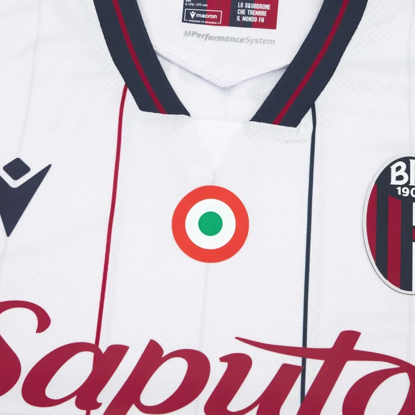 Bologna FC 1909 2025/26 Auswärtstrikot für Erwachsene Bologna FC 1909 2025/26 Auswärtstrikot für Erwachsene