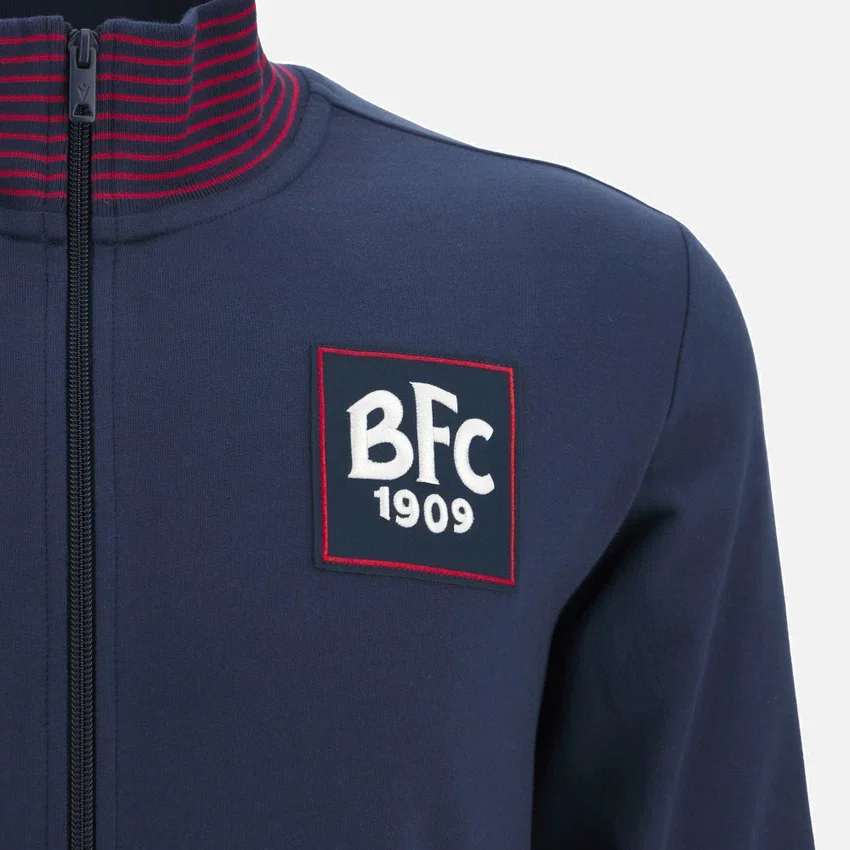 Bologna FC 1909 2025/26 Fan-Kollektion für Erwachsene Sweatshirt mit durchgehendem Reissverschluss Bologna FC 1909 2025/26 Fan-Kollektion für Erwachsene Sweatshirt mit durchgehendem Reissverschluss
