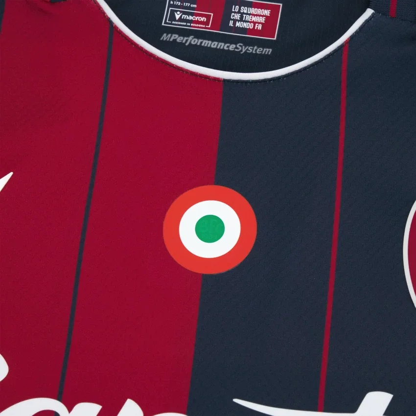 Bologna FC 1909 2025/26 Heim-Trikot für Erwachsene Bologna FC 1909 2025/26 Heim-Trikot für Erwachsene