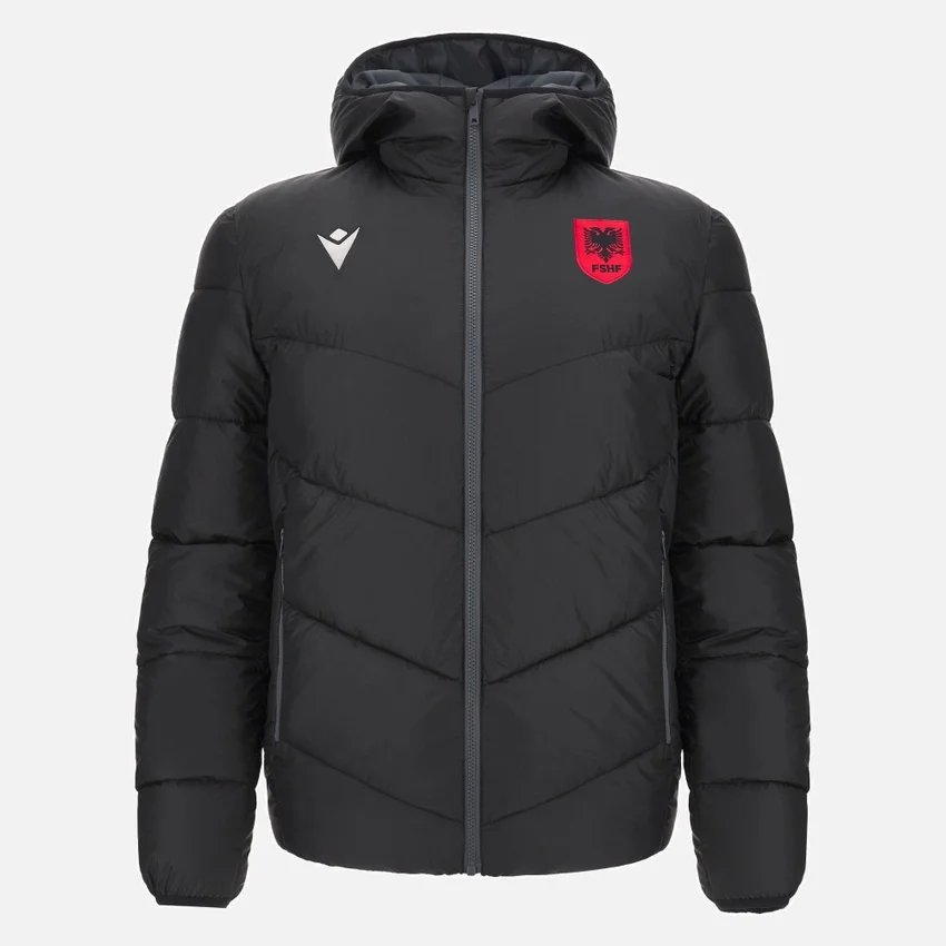 Bomberjacke der albanischen Nationalmannschaft FSHF 2026/27 für Herren Bomberjacke der albanischen Nationalmannschaft FSHF 2026/27 für Herren