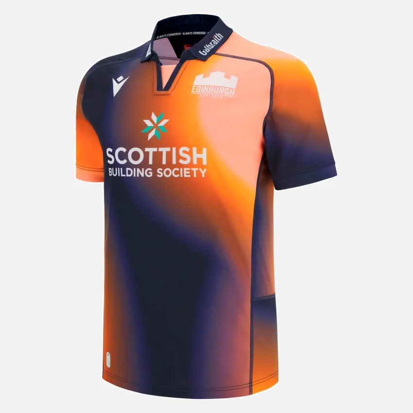 Edinburgh Rugby 2025/26 Euro Replica-Hemd Edinburgh Rugby 2025/26 Euro Replica-Hemd