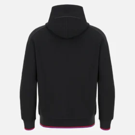 FC Basel 2025/26 Athleisure Kapuzen-Sweatshirt aus Baumwolle mit durchgehendem Reissverschluss für Erwachsene
