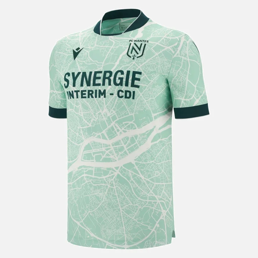 FC Nantes 2025/26 Auswärts-Trikot für Erwachsene FC Nantes 2025/26 Auswärts-Trikot für Erwachsene