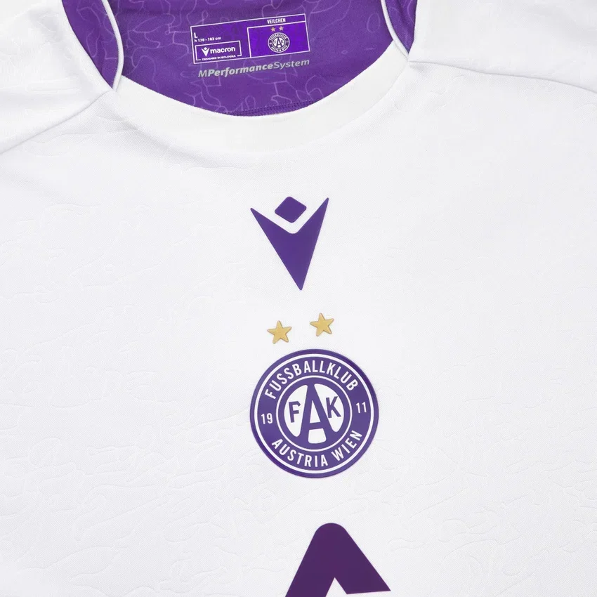 FK Austria Wien 2025/26 Auswärtstrikot für Erwachsene FK Austria Wien 2025/26 Auswärtstrikot für Erwachsene