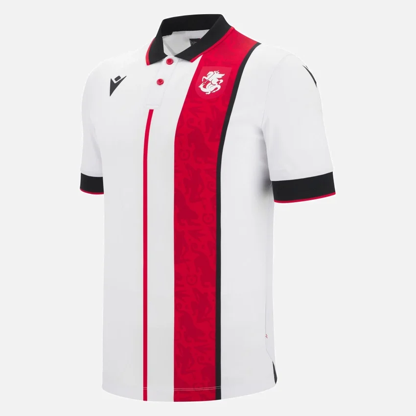 Georgischer Fussballverband 2025/26 Heim-Trikot für Erwachsene Georgischer Fussballverband 2025/26 Heim-Trikot für Erwachsene