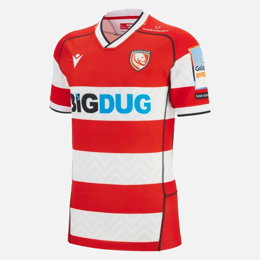 Gloucester Rugby 2025/26 Heim-Hemd Gloucester Rugby 2025/26 Heim-Hemd