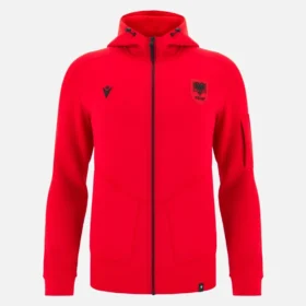 Hoodies mit durchgehendem Reissverschluss der albanischen Nationalmannschaft FSHF 2026/27