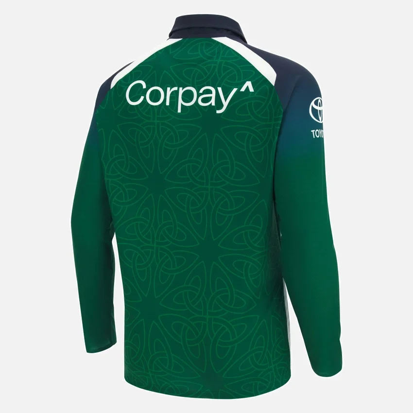 Irland-Cricket-Team 2026/28 ODI Langarm-Hemd Irland-Cricket-Team 2026/28 ODI Langarm-Hemd
