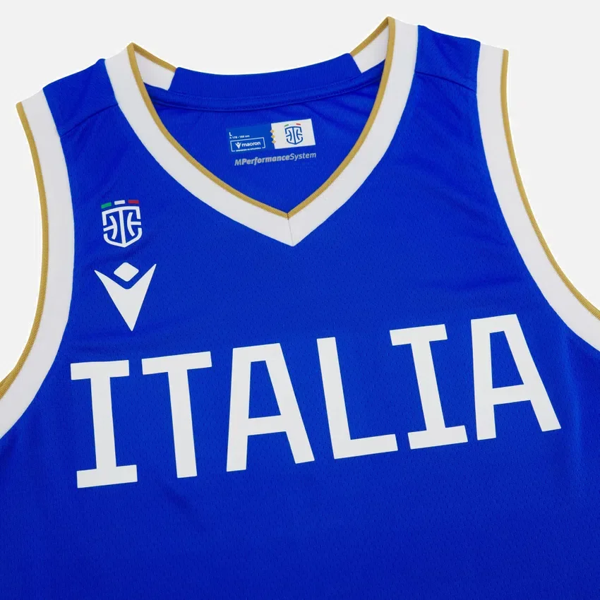 Italbasket 2025/26 Auswärts-Singlet für Erwachsene Italbasket 2025/26 Auswärts-Singlet für Erwachsene
