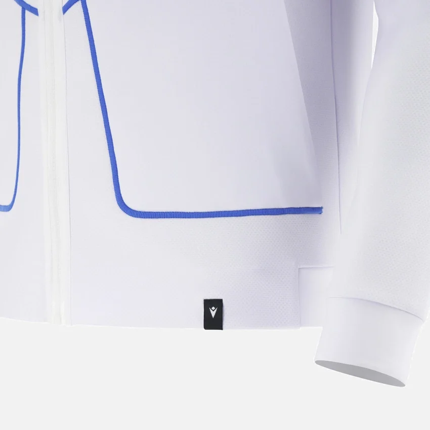 Italia Rugby 2025/26 Athleisure Sweatshirt mit durchgehendem Reissverschluss für Erwachsene Italia Rugby 2025/26 Athleisure Sweatshirt mit durchgehendem Reissverschluss für Erwachsene