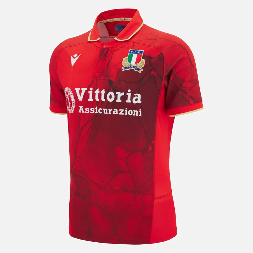 Italia Rugby 2025/26 Authentisches Ausweichhemd für Erwachsene Italia Rugby 2025/26 Authentisches Ausweichhemd für Erwachsene