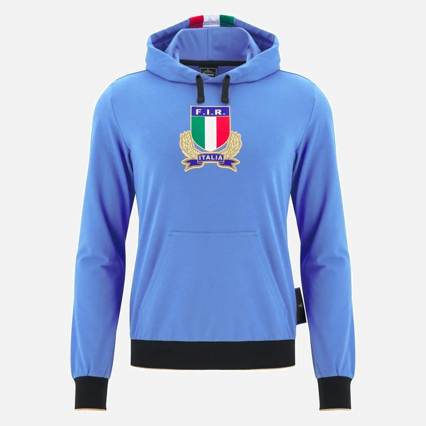 Italia Rugby 2025/26 Fan-Kollektion für Erwachsene Sweatshirt mit durchgehendem Reissverschluss Italia Rugby 2025/26 Fan-Kollektion für Erwachsene Sweatshirt mit durchgehendem Reissverschluss