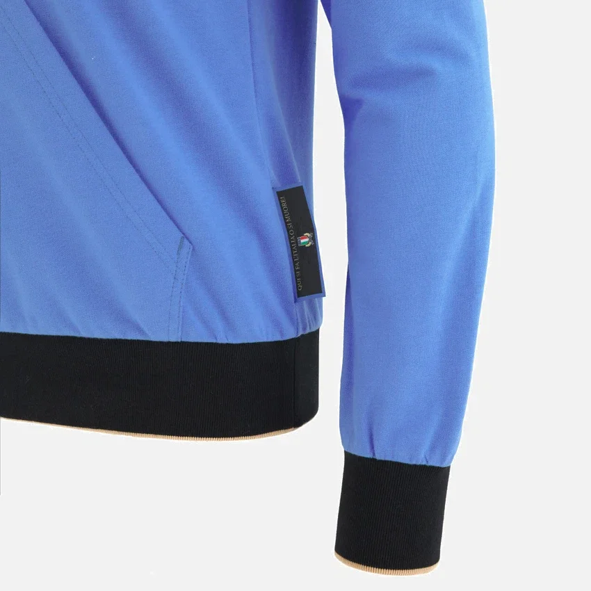 Italia Rugby 2025/26 Fan-Kollektion für Erwachsene Sweatshirt mit durchgehendem Reissverschluss Italia Rugby 2025/26 Fan-Kollektion für Erwachsene Sweatshirt mit durchgehendem Reissverschluss