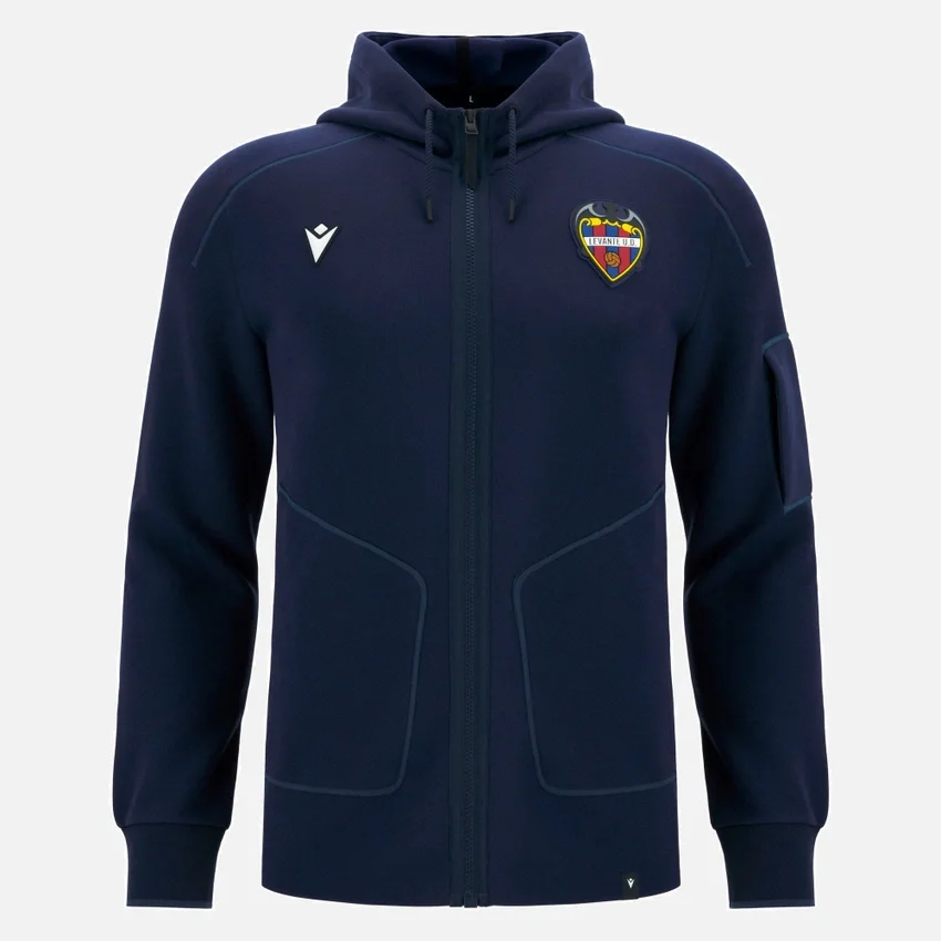 Levante UD 2025/26 Athleisure Sweatshirt mit durchgehendem Reissverschluss für Erwachsene Levante UD 2025/26 Athleisure Sweatshirt mit durchgehendem Reissverschluss für Erwachsene