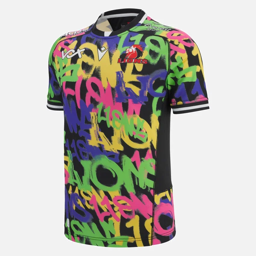 Lions Rugby 2025/26 Auswärts-Replica-Hemd für Erwachsene aus Polyester Lions Rugby 2025/26 Auswärts-Replica-Hemd für Erwachsene aus Polyester