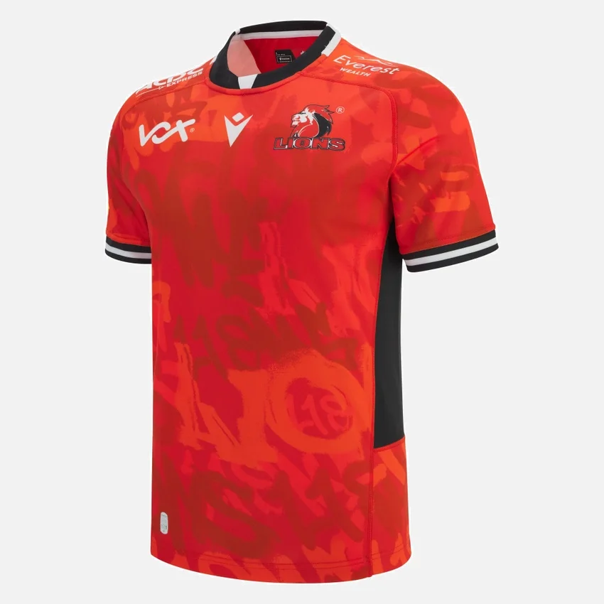 Lions Rugby 2025/26 Heimhemd für Erwachsene aus Polyester Lions Rugby 2025/26 Heimhemd für Erwachsene aus Polyester