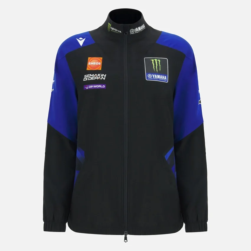 Monster Energy Yamaha MotoGP 2026 Damen-Team-Replica-Sweatshirt mit durchgehendem Reissverschluss Monster Energy Yamaha MotoGP 2026 Damen-Team-Replica-Sweatshirt mit durchgehendem Reissverschluss