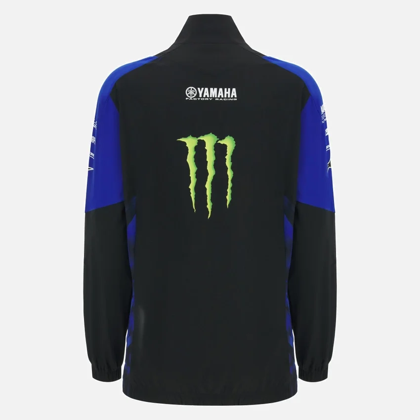 Monster Energy Yamaha MotoGP 2026 Damen-Team-Replica-Sweatshirt mit durchgehendem Reissverschluss Monster Energy Yamaha MotoGP 2026 Damen-Team-Replica-Sweatshirt mit durchgehendem Reissverschluss