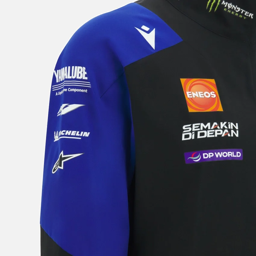 Monster Energy Yamaha MotoGP 2026 Damen-Team-Replica-Sweatshirt mit durchgehendem Reissverschluss Monster Energy Yamaha MotoGP 2026 Damen-Team-Replica-Sweatshirt mit durchgehendem Reissverschluss