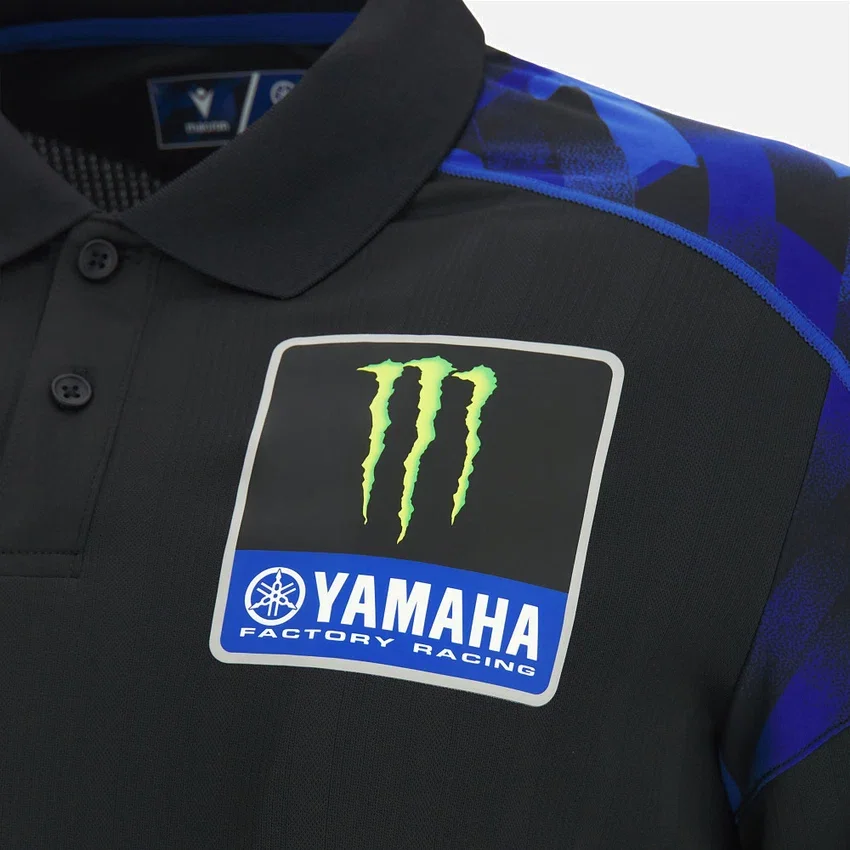 Monster Energy Yamaha MotoGP 2026 Fan Gear Poloshirt – kleinere Grössen Monster Energy Yamaha MotoGP 2026 Fan Gear Poloshirt – kleinere Grössen