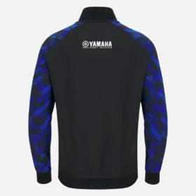 Monster Energy Yamaha MotoGP 2026 Herren-Fan-Sweatshirt mit durchgehendem Reissverschluss