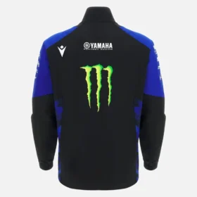 Monster Energy Yamaha MotoGP 2026 Herren-Team-Replica-Sweatshirt mit durchgehendem Reissverschluss