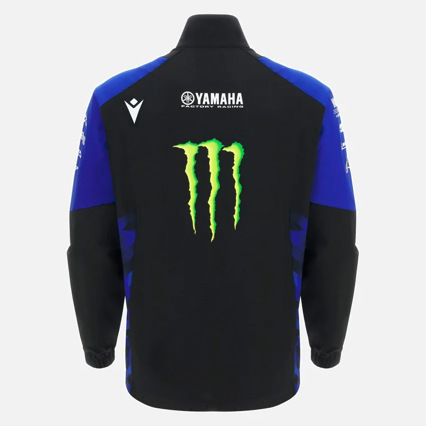 Monster Energy Yamaha MotoGP 2026 Herren-Team-Replica-Sweatshirt mit durchgehendem Reissverschluss Monster Energy Yamaha MotoGP 2026 Herren-Team-Replica-Sweatshirt mit durchgehendem Reissverschluss
