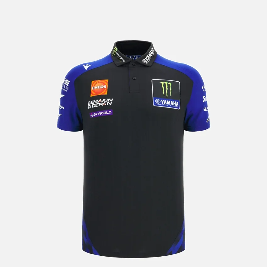 Monster Energy Yamaha MotoGP 2026 Team Replica Poloshirt – kleinere Grössen Monster Energy Yamaha MotoGP 2026 Team Replica Poloshirt – kleinere Grössen
