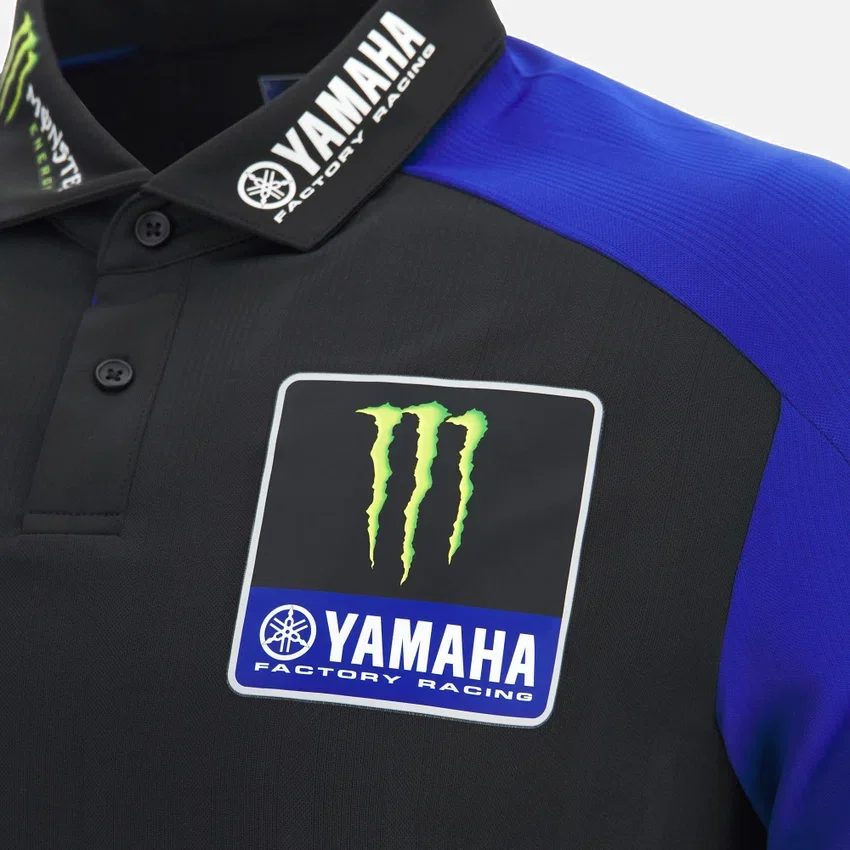 Monster Energy Yamaha MotoGP 2026 Team Replica Poloshirt – kleinere Grössen Monster Energy Yamaha MotoGP 2026 Team Replica Poloshirt – kleinere Grössen