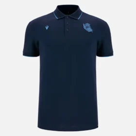 Real Sociedad 2025/26 Athleisure-Poloshirt für Erwachsene