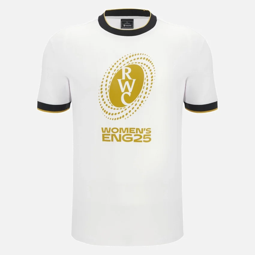 Rugby-Weltmeisterschaft der Frauen 2025 Fan-Kollektion für Erwachsene Baumwoll-T-Shirt Rugby-Weltmeisterschaft der Frauen 2025 Fan-Kollektion für Erwachsene Baumwoll-T-Shirt