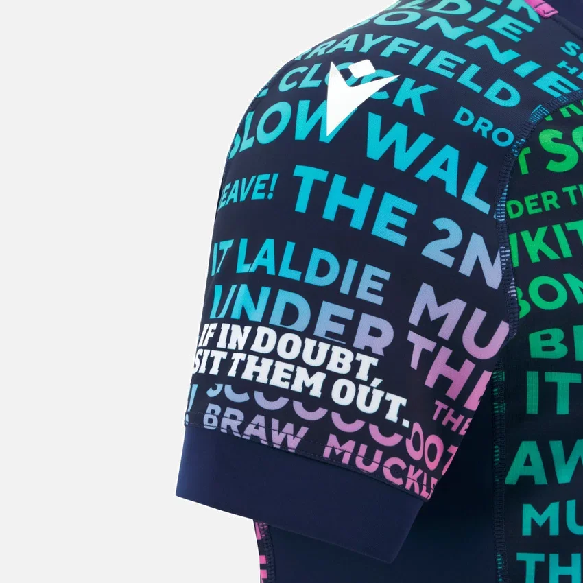 Scottish Rugby 2025/26 Words Trainings-Trikot Scottish Rugby 2025/26 Words Trainings-Trikot