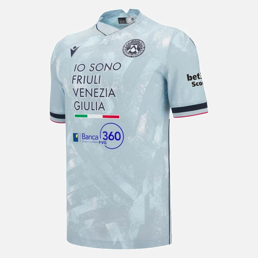 Udinese Calcio 2025/26 Auswärts-T-Shirt für Erwachsene Udinese Calcio 2025/26 Auswärts-T-Shirt für Erwachsene